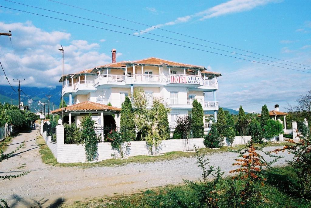 Villa Kolona Лептокария Экстерьер фото