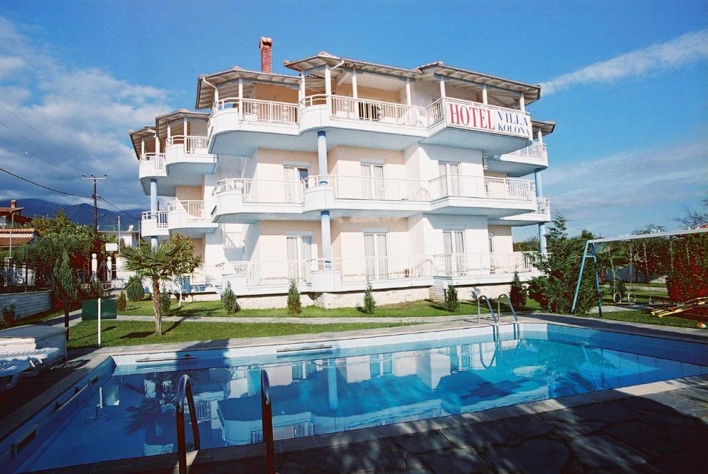 Villa Kolona Лептокария Экстерьер фото